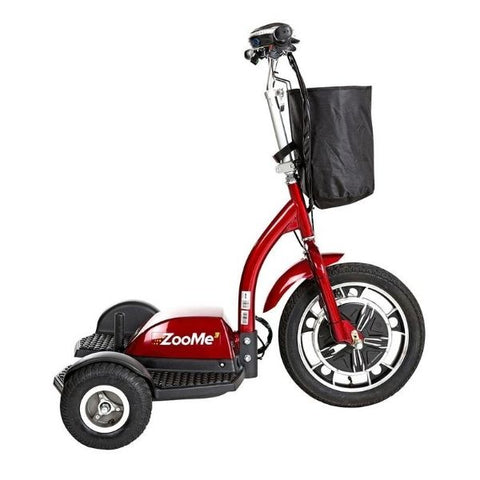 Drive Medical ZooMe 3 Wheel Scooter Side View