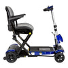 Image of Drive Medical ZooMe Auto-Flex Folding Scooter Side View