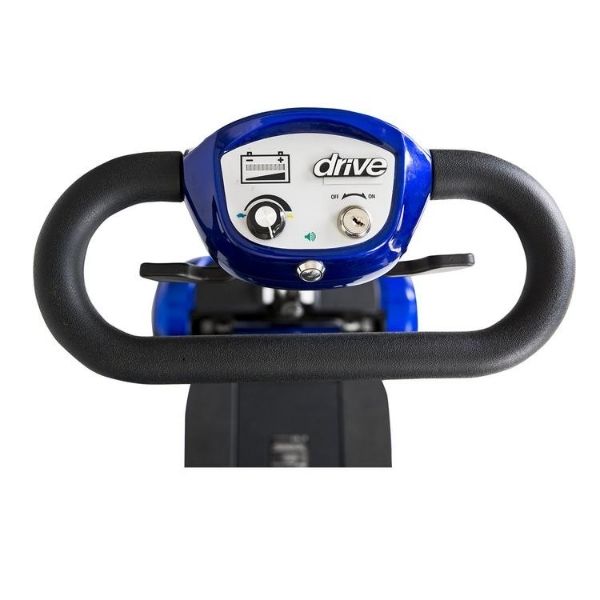 Drive Medical ZooMe Auto-Flex Folding Travel Scooter – Electric