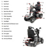 Image of Drive Medical Cobra GT4 Parts Diagram