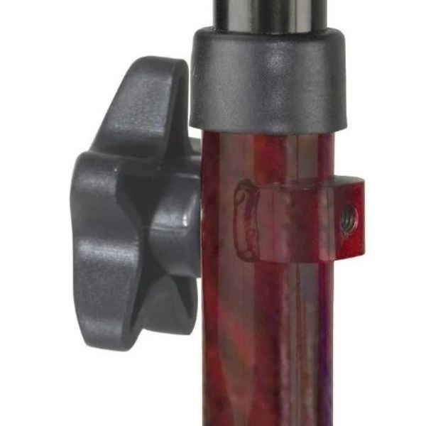 Drive Medical  Deluxe  3  Wheel  Aluminum Rollator  w  7.5  Inch  Castors  Lock  Frame View