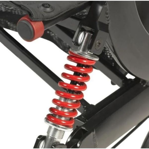 Drive Medical Nitro HD Rollator Suspension View