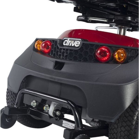 Drive Medical Ventura DLX 3 Wheel Rear of Unit