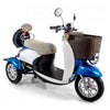 Image of E-Wheels EW-11 Euro 3 Wheel Scooter Blue Right View