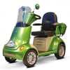 Image of E-Wheels EW-52  4-Wheel Scooter Green Left View