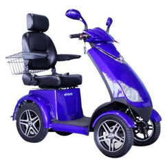 E-Wheels EW-72  4-Wheel Scooter - 500 lbs Blue Right View