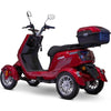 Image of E-Wheels EW-75 Four Wheel Electric Mobility Scooter Rear Left View