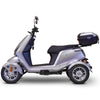 Image of E-Wheels EW-75 Four Wheel Electric Mobility Scooter Silver Side View