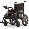 Image of E-Wheels EW-M30 Folding Power Wheelchair Black Left View