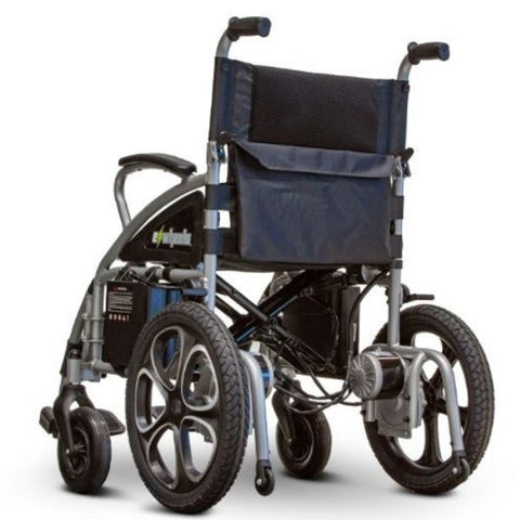 E-Wheels EW-M30 Folding Power Wheelchair Rear View