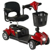Image of EV Rider CityCruzer 4-Wheel Mobility Scooter Red Front View
