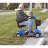 Image of EV Rider CityCruzer 4-Wheel Mobility Scooter Side View with Passenger