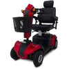 Image of EV Rider CityRider 4 Wheel Mobility Scooter Red Front View