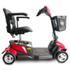 Image of EV Rider Citycruzer Red Side View