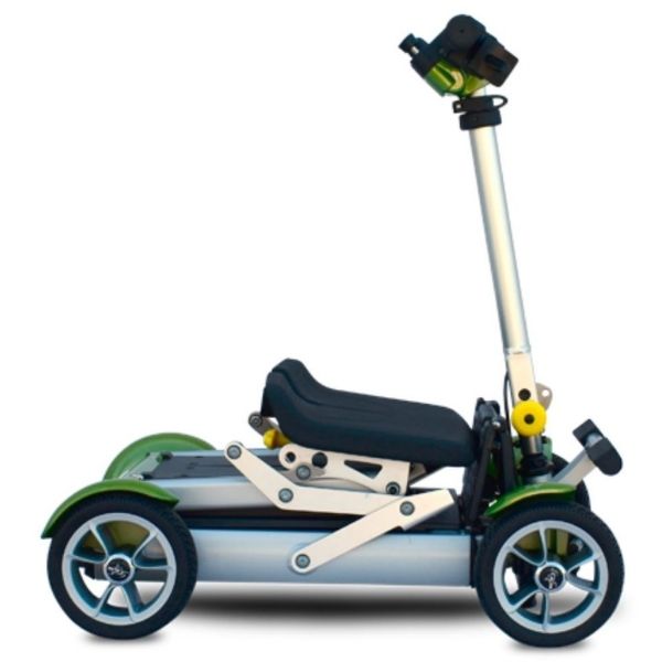 EV Rider Gypsy Folded Seat With Tiller Up View