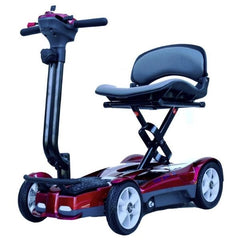EV Rider Transport AF 4W Folding Mobility Scooter Metallic Red View