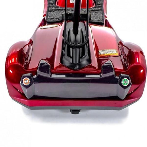 EV Rider Transport AF+ Deluxe Folding Electric Scooter Rear Bumper View
