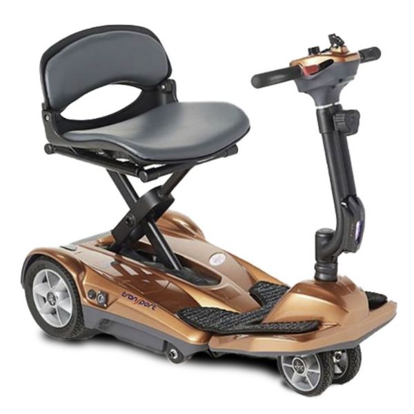 EV Rider Transport AF+ Deluxe in Copper Folding Electric Scooter