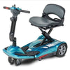 Image of EV RiderT ransport M Folding Scooter Blue Color Side View