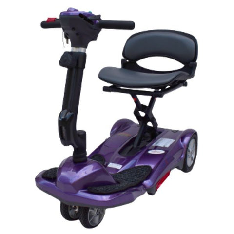 EV Rider Transport M Folding Scooter Plum Color