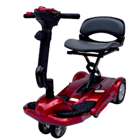 EV Rider Transport M Folding Scooter Burgundy Color