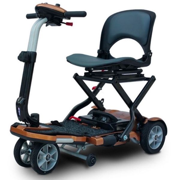 EV Rider Transport Plus Folding Scooter Copper Side View