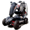 Image of EV Rider Vita Monster 4 Wheel Scooter Heartway - S12X Black Front View