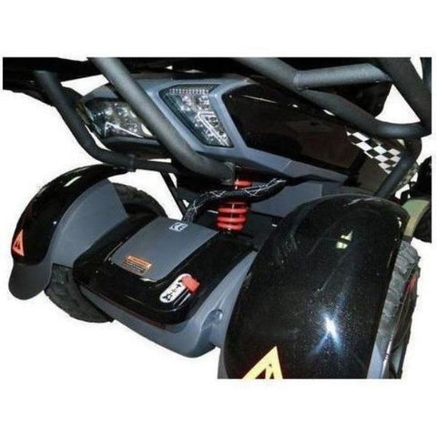 EV Rider Vita Monster 4 Wheel Scooter Heartway - S12X LED Lights View
