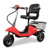 Image of EWheels EW-20 Electric 3-Wheel Scooter Red Left View