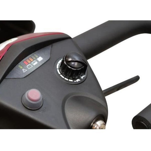 EWheels EW-M41 4-Wheel Travel Scooter Handlebar Delta View