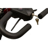 Image of EWheels EW-M41 4-Wheel Travel Scooter Handlebar and Key Switch View