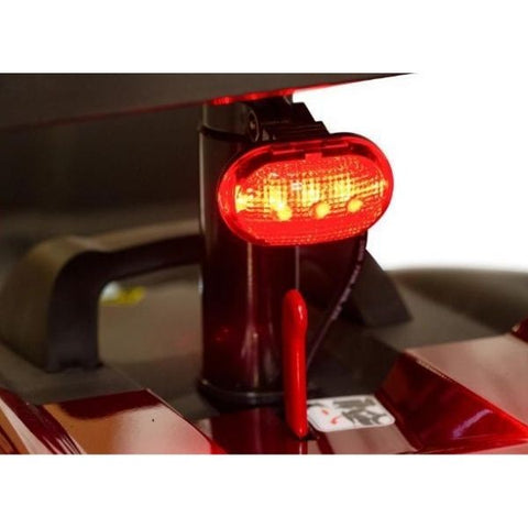 EWheels EW-M41 4-Wheel Travel Scooter Warning Signal Lights View