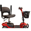 Image of EWheels Medical EW-M34 Mobility Scooter Flip-Up Armrest View