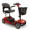 Image of EWheels Medical EW-M34 Mobility Scooter Red Right View