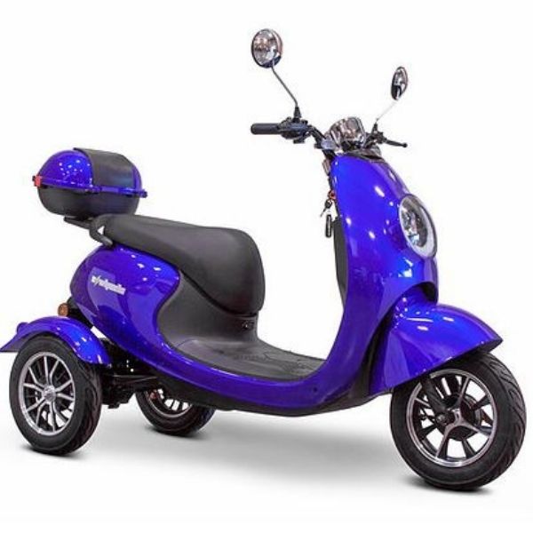 kløft lort læder EWheels EW-Bugeye 3-Wheel Mobility Scooter– Electric Wheelchairs USA