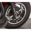 Image of EWheels EW-12 Three Wheel Scooter Front Tire View