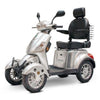 Image of EWheels EW-46 Electric 4-Wheel Scooter Silver View