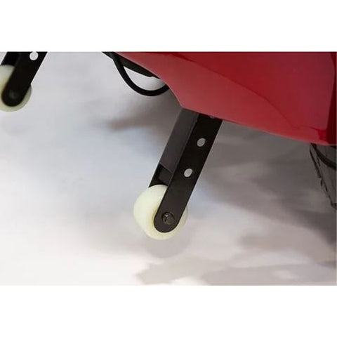 EWheels EW-Vintage Luxury HD Mobility Scooter Anti Tip Wheel View