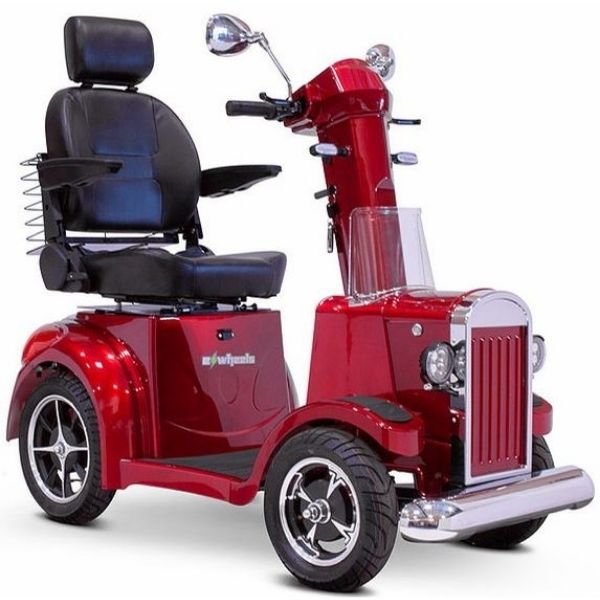 kommentator Martyr abort EWheels EW-Vintage Luxury HD Mobility Scooter– Electric Wheelchairs USA