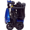 Image of Enhance Mobility Mobie Plus 4 Wheel Scooter S2043 Blue Folding View
