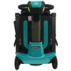 Image of Enhance Mobility MOJO  Automatic Folding Scooter Aqua Folded Front View