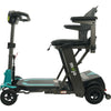 Image of Enhance Mobility MOJO  Automatic Folding Scooter Aqua Unfolded Left View