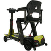 Image of Enhance Mobility MOJO  Automatic Folding Scooter Lemony Lime Back Side View