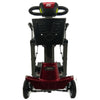 Image of Enhance Mobility MOJO  Automatic Folding Scooter Red Front with Basket View