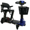 Image of Enhance Mobility Mojo Folding Scooter Blue Front Left View