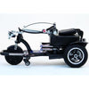 Image of Enhance Mobility Triaxe Sport T3045 3 Wheel Scooter Folding View