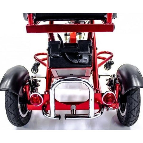 Enhance Mobility Triaxe Sport T3045 3 Wheel Scooter Luggage Rack View