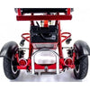 Image of Enhance Mobility Triaxe Sport T3045 3 Wheel Scooter Luggage Rack View