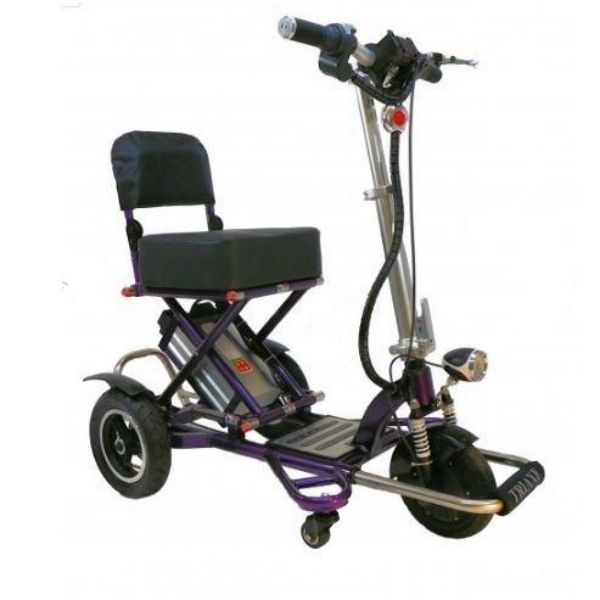 Enhance Mobility Triaxe Sport T3045 3 Wheel Scooter Purple Right View