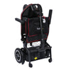 Image of Feather Lightweight Electric Scooter Folded Up Front-Right View